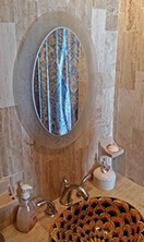 Isla Mujeres vacation rentals,  sailfish condo #402 bathroom detail